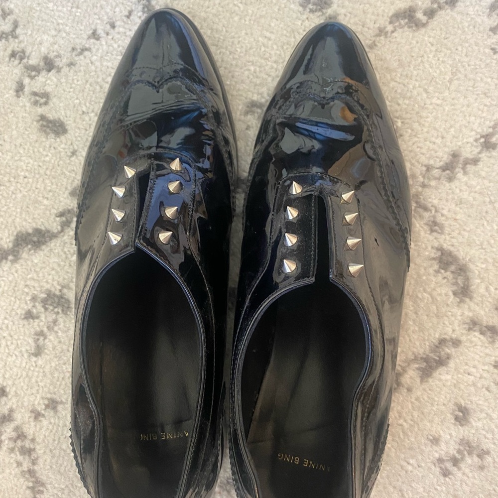 Anine Bing Spike Loafer (only worn once, excellent condition, Size 41)